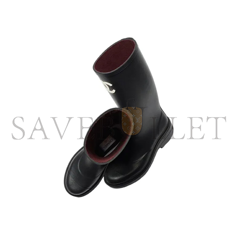 CHANEL CLASSIC CAOUTCHOUC RAINBOOTS G39620